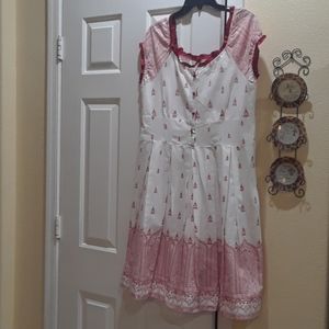 DownEast fit and flare dress